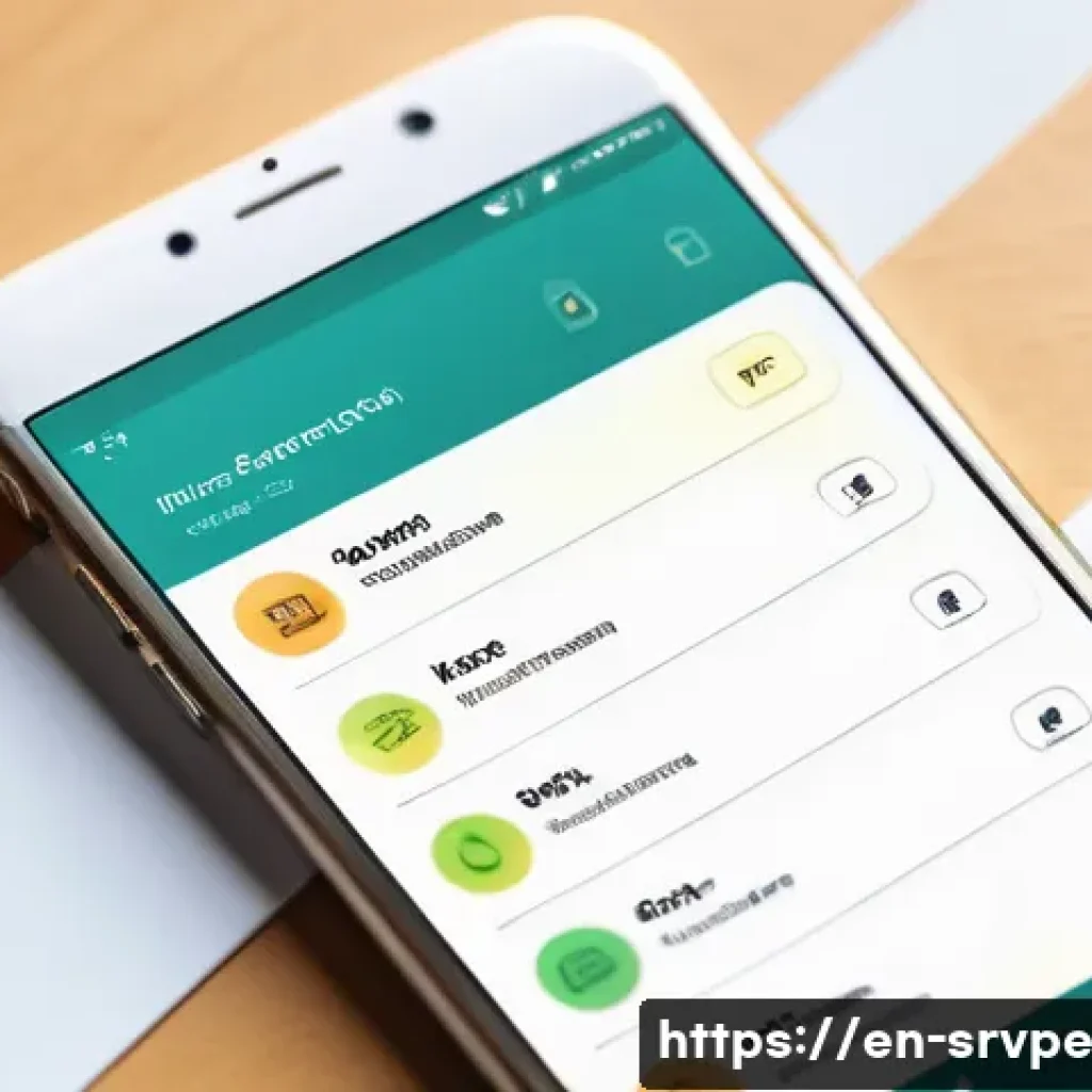 AI 상담사 서비스의 사용 편의성 - A sleek, modern customer service chatbot interface displayed on a smartphone screen, showing a frien...